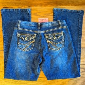 Women's Salt Works Med. Rise Flare Jeans, 10 P